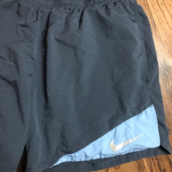 Nike drifit running shorts blue Size L - Picture 3 of 7